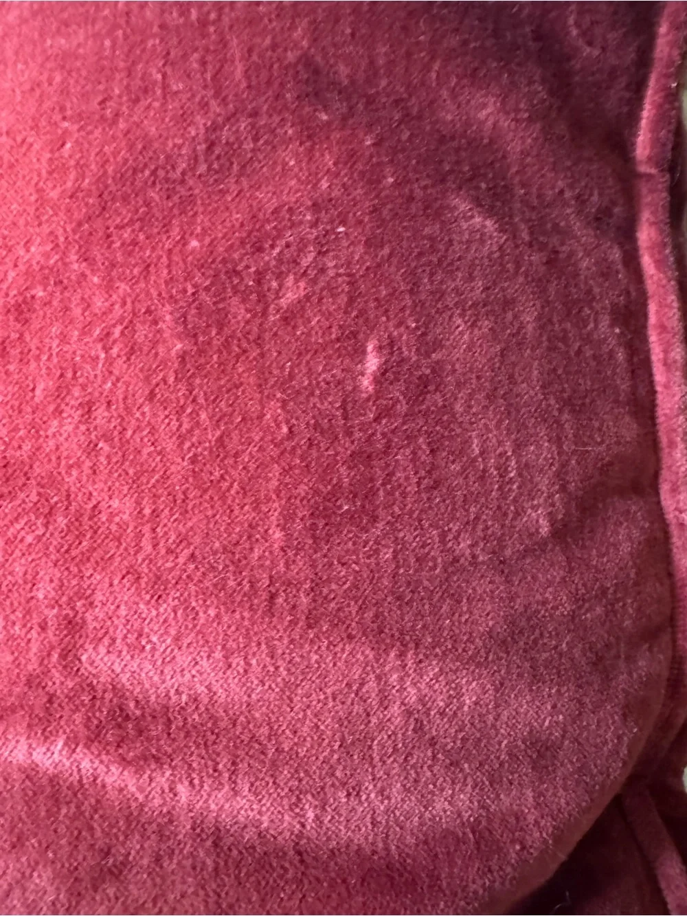 Set of 2 Target Threshold Pink Pillows with Red Embroidered Love Script
